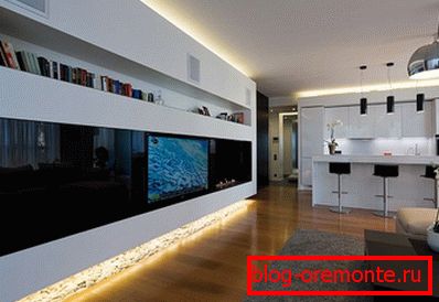 Wbudowany system LED
