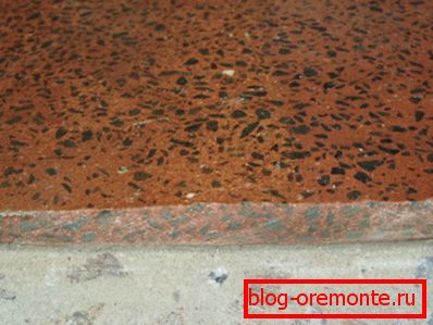 Marmurkowaty polimerowy beton Marmurkowaty polimerowy beton