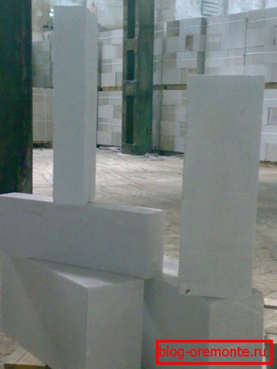 Autoklawowany beton komórkowy w postaci bloków konstrukcyjnych Autoklawowany beton komórkowy w postaci bloków konstrukcyjnych