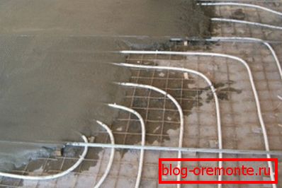 Napełnianie podłogi izolowanej termicznie na sygnałach nawigacyjnych. Napełnianie podłogi izolowanej termicznie na sygnałach nawigacyjnych.