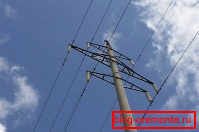 Betonowe wsparcie dla linii energetycznych Betonowe wsparcie dla linii energetycznych