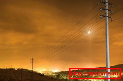 Żelbetowe słupy linii energetycznych Żelbetowe słupy linii energetycznych